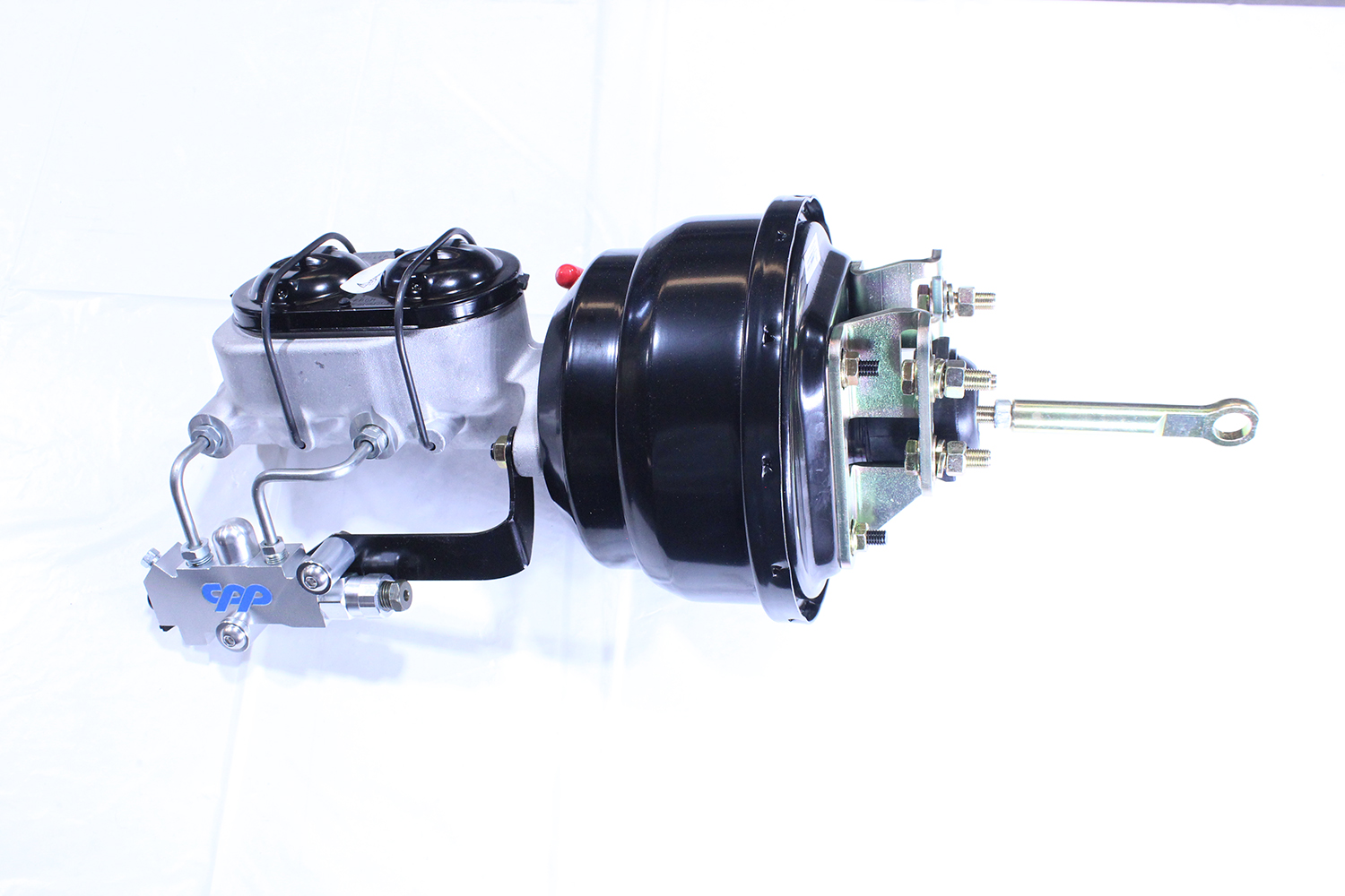 18 1965 mustang cpp brake booster master cylinder combo black can silver body proportioning valve