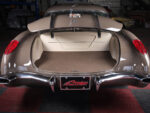 1958 Chevrolet Corvette rear trunk view open decklid custom upholstery show quality restomod