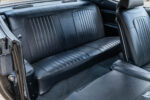 20 1971 Chevelle rear bench seat black leather vertical pleats restored door panels