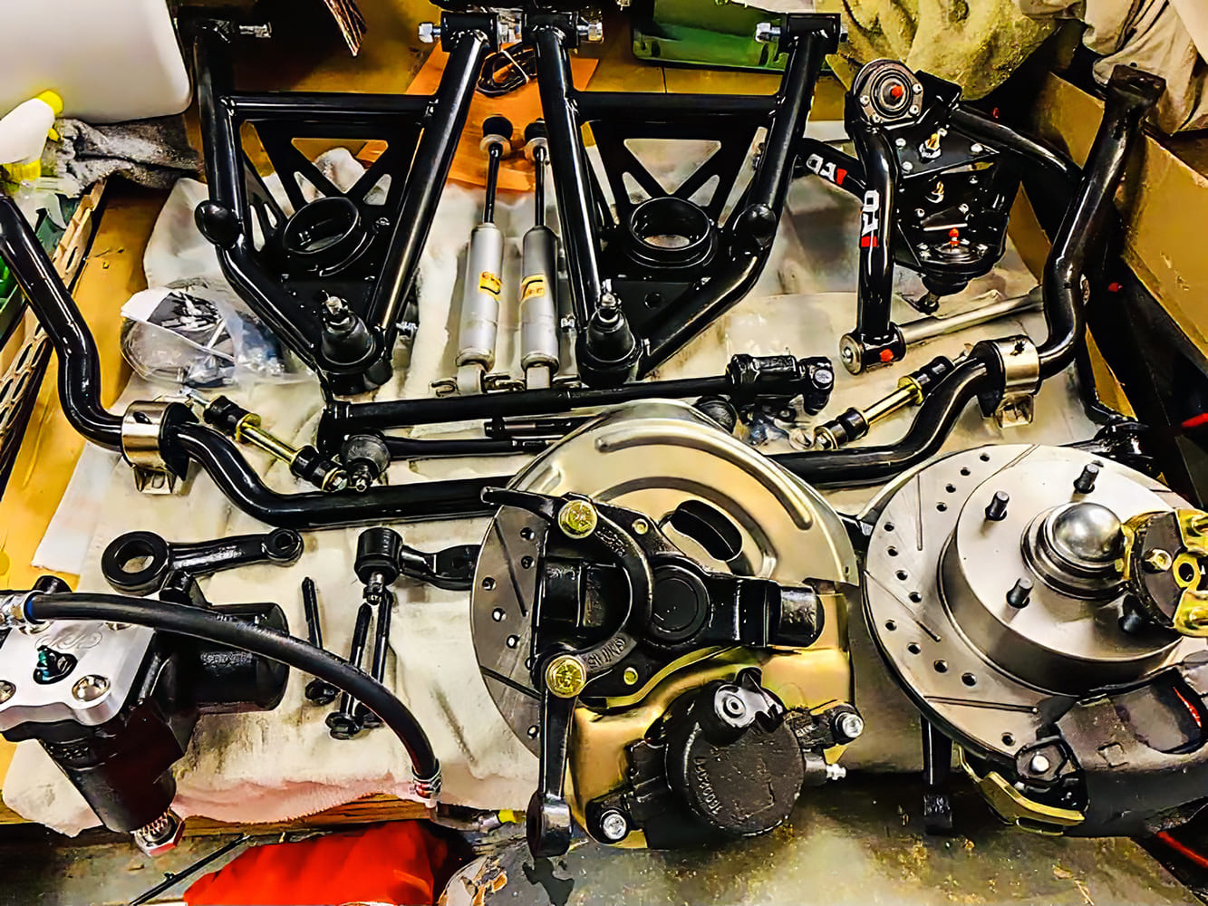 20 Suspension upgrades qa1 tubular control arms hotchkis kit cpp brake conversion