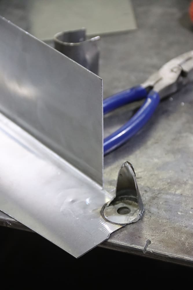 23 1967 chevy nova bracket test fit core support rough placement