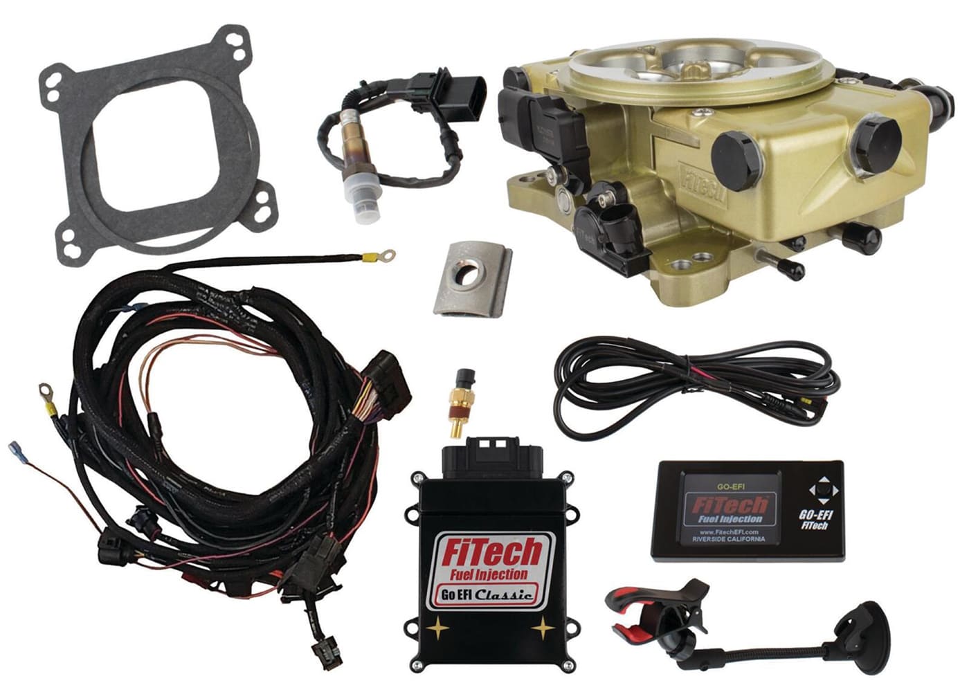 24 fitech go efi 600 classic throttle body injection kit