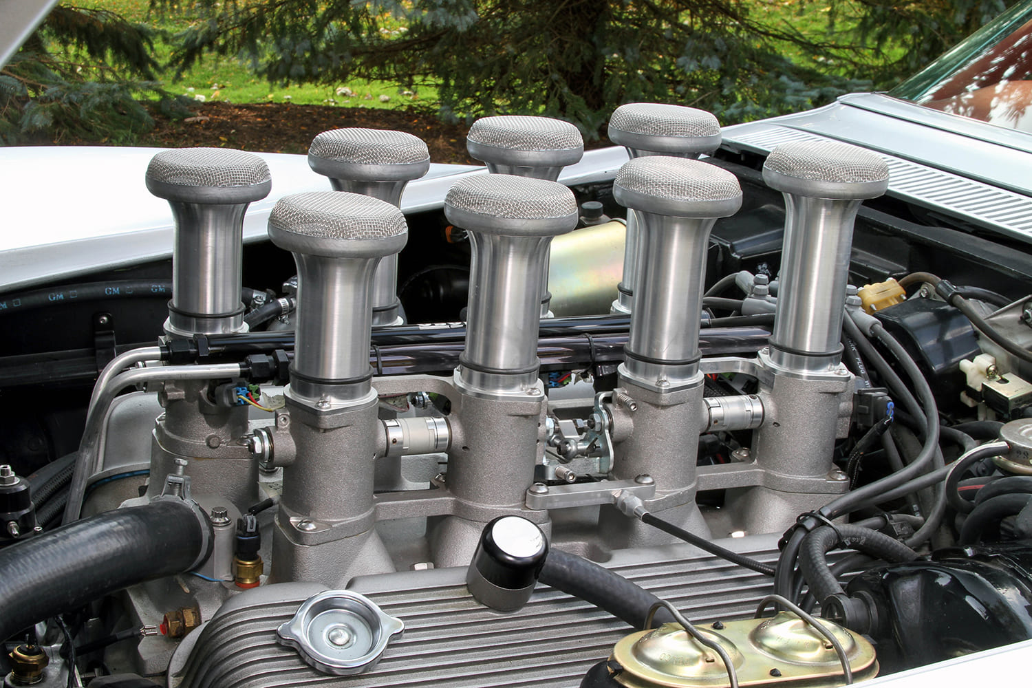 25 hilborn stack injection system ITB custom velocity stacks