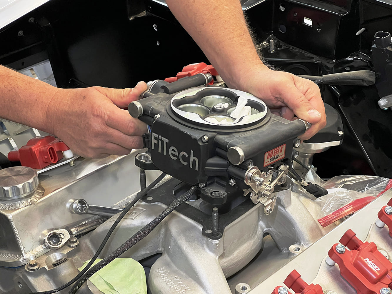 26 fitech fuel injection install throttle body carburetor replacement