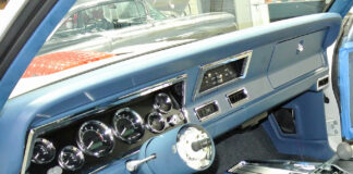30 1971 plymouth duster completed dash gauges console installed blue interior