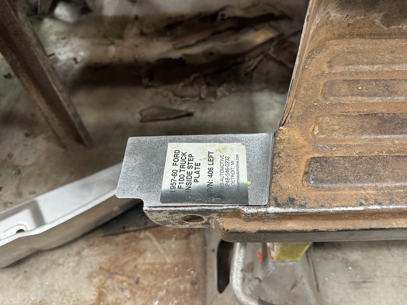 CTP APR 2026 1959 F100 Rust Repair 07