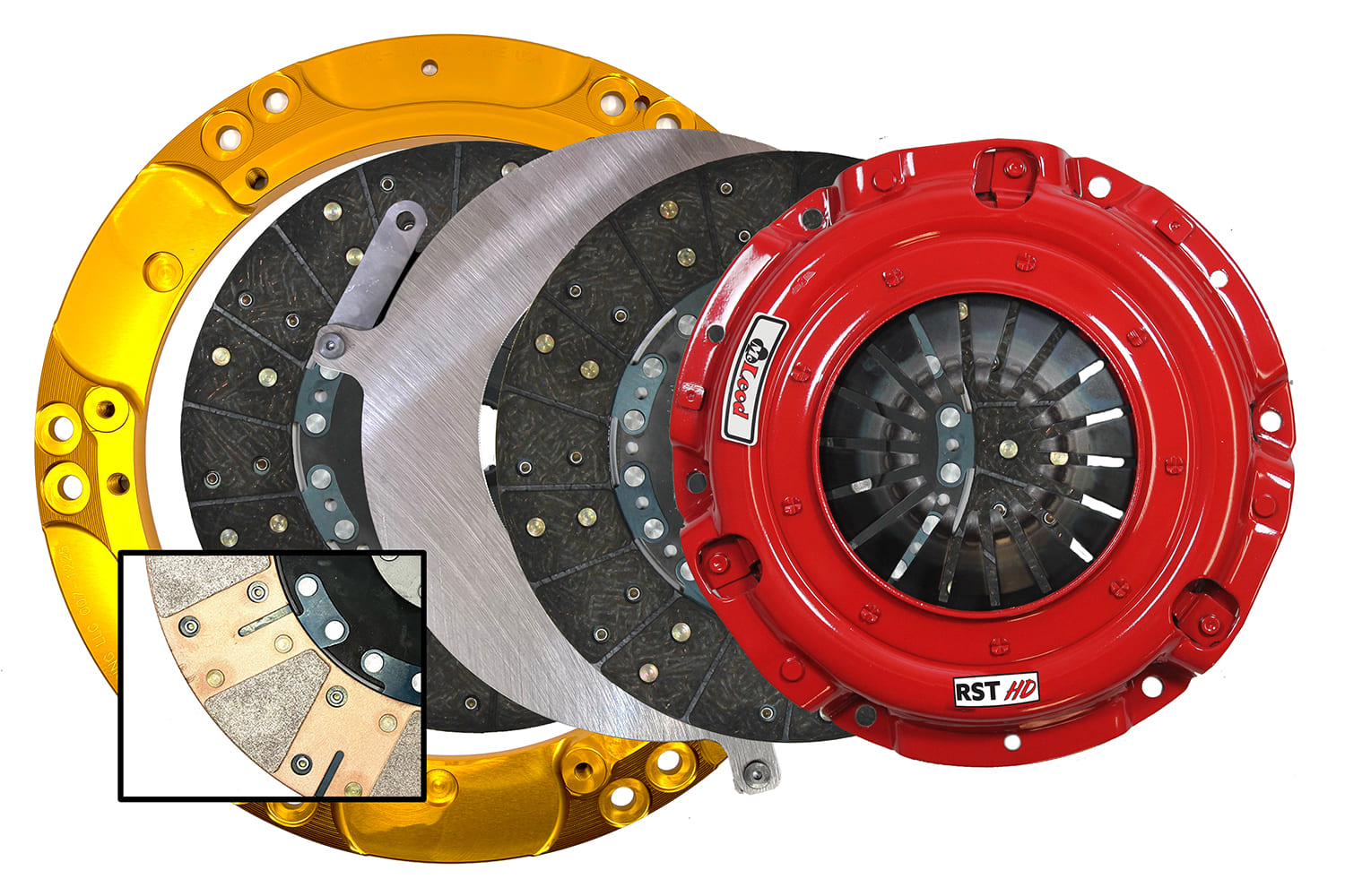 rst hd twin disc clutch and pressure plate assembly by mcleod