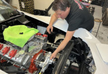 vintage air front runner installed in c3 corvette
