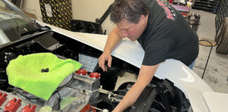 vintage air front runner installed in c3 corvette