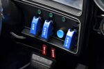 012 1981 Chevrolet Malibu custom switch panel ARM HEAT DATA toggles trans brake controls