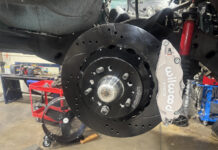 Gray Powder-coated Wilwood Caliper