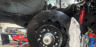 Gray Powder-coated Wilwood Caliper