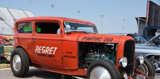 32 Ford with Pontiac 389 Engine