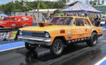yellow chevy ii drag car brainerd