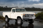 1977 Ford F 150 short bed 4x4 white paint vintage styling