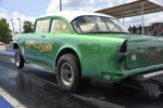 green 55 gasser with white roof