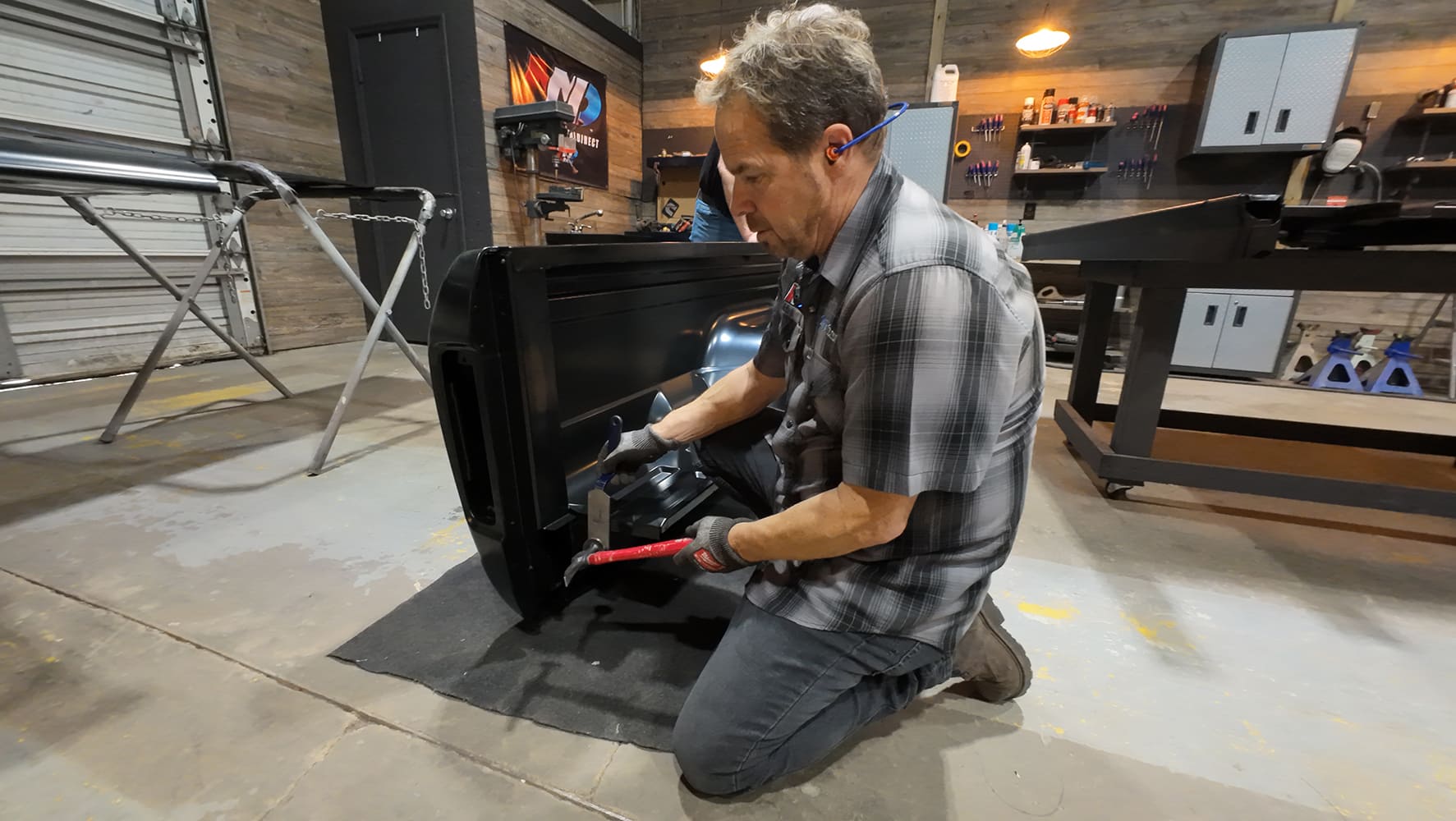 hammer and dolly panels for fitment