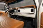 12 1977 Ford F 150 two tone dash saddle upholstery vintage restomod style