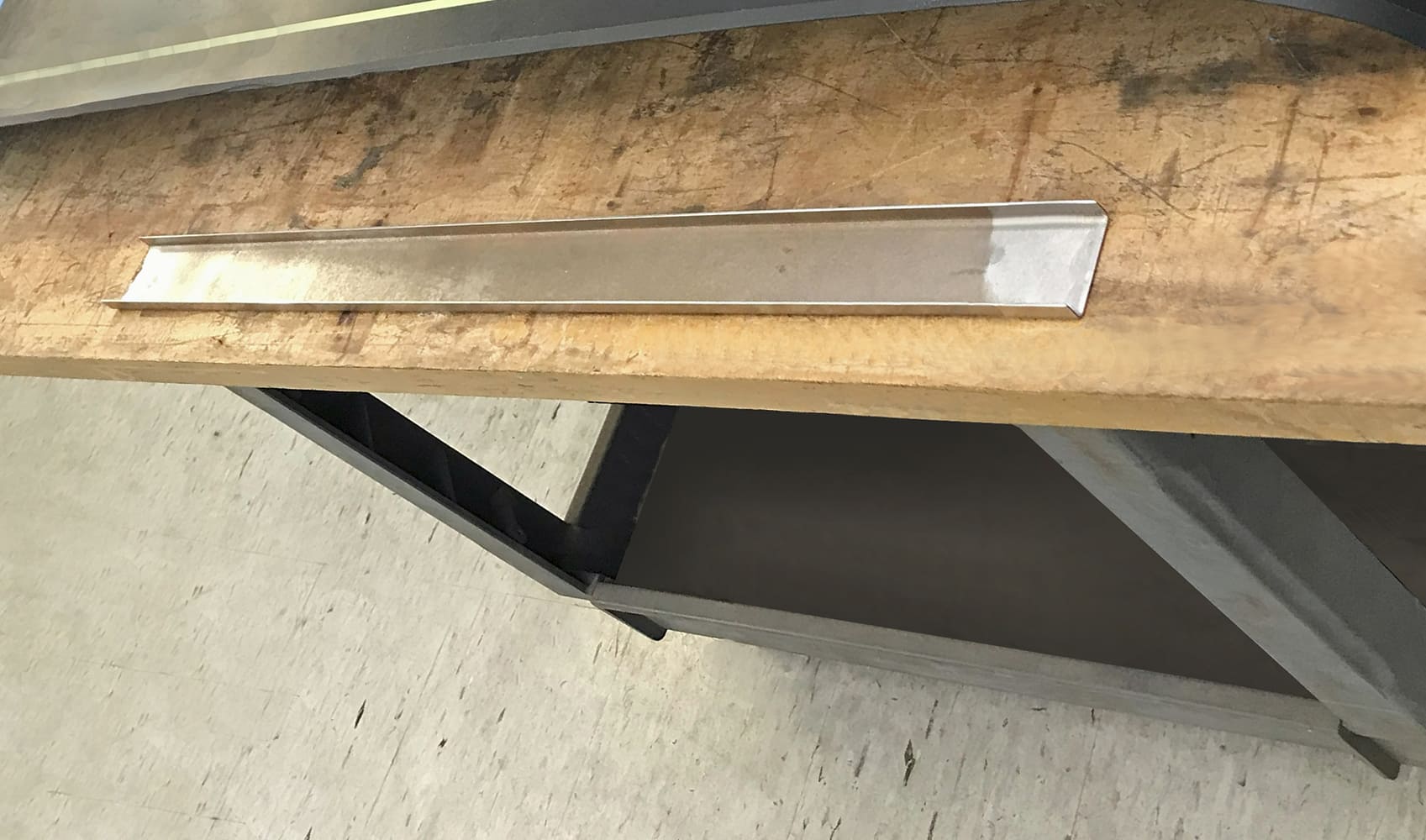 custom roof support channel for a 1956 f100