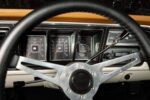 13 1977 Ford F 150 factory gauges tach and speedo behind billet wheel
