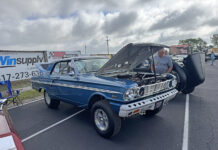 Classic Ford Thunderbolt lightweight race car