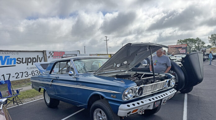 Classic Ford Thunderbolt lightweight race car