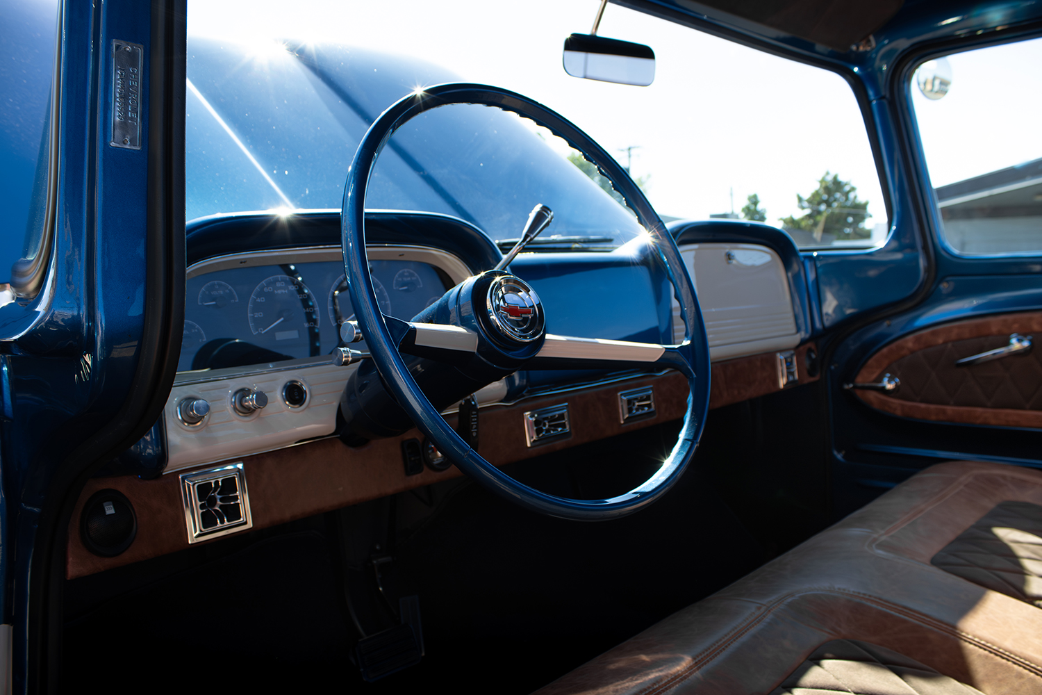 61 chevy apache steering wheel