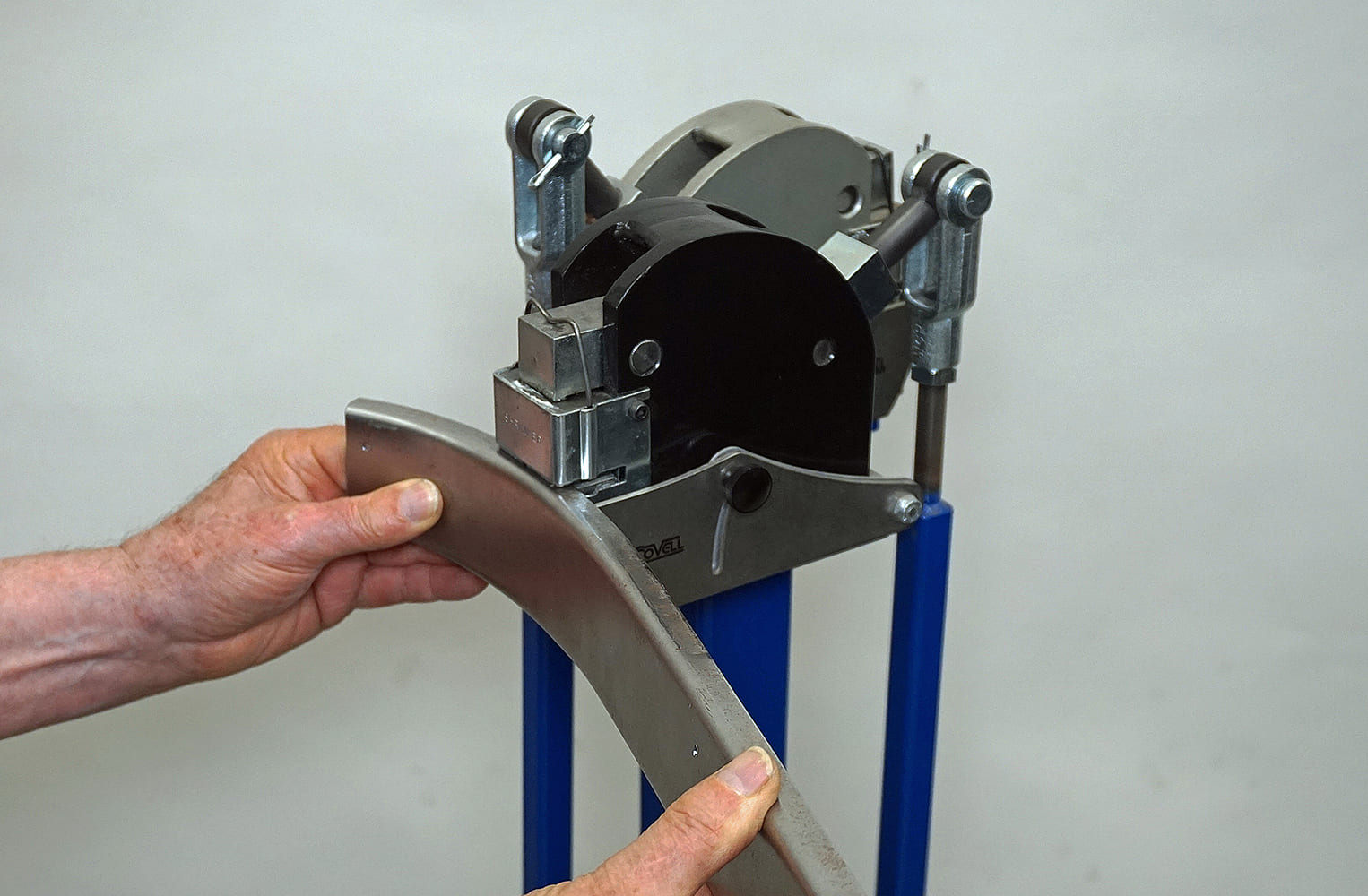 mechanical sheetmetal stretcher edge flanging tool sheet metal forming