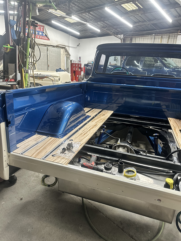 61 apache bedwood installation