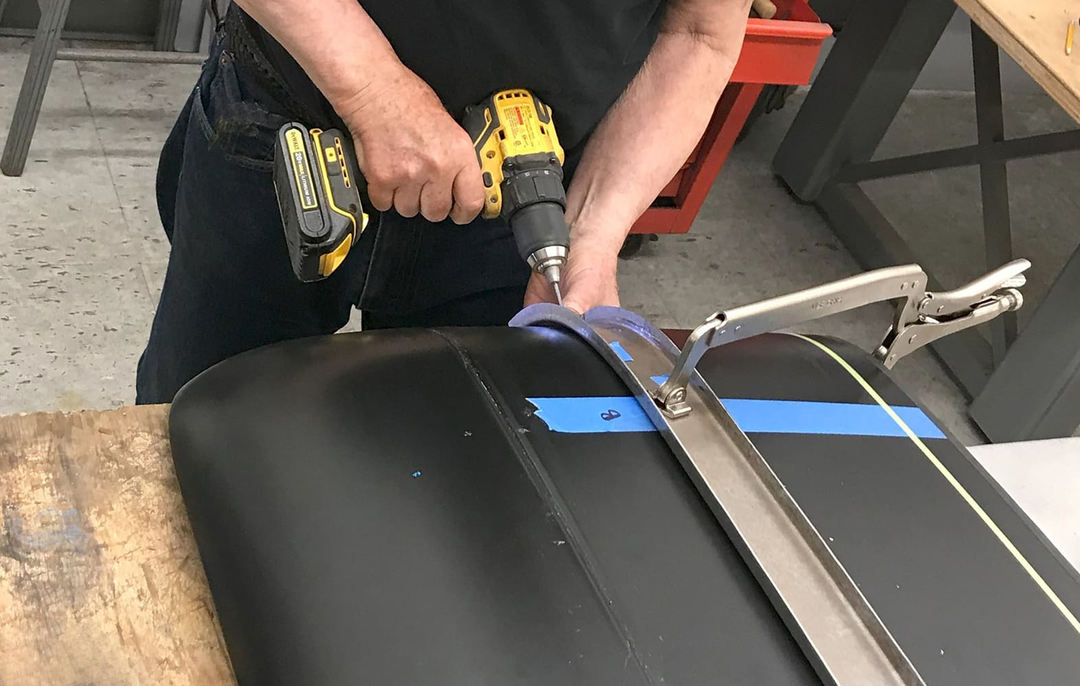 final clamp drill brace alignment