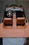 20 1948 Cadillac convertible interior overhead view custom seating layout luxury classic restomod