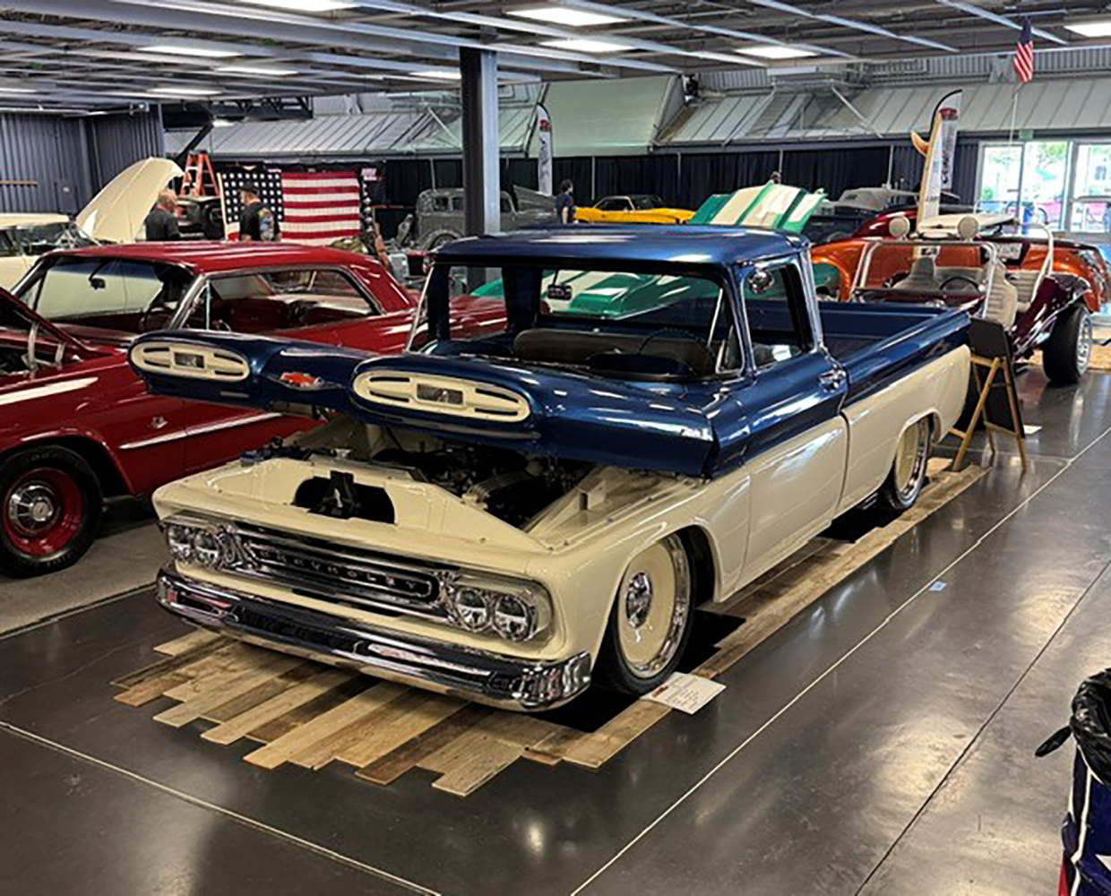 lowered suspension 1961 chevy apache