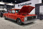 crew cab early c10 custom pickup at sema show