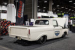 white unibody ford pickup sema show
