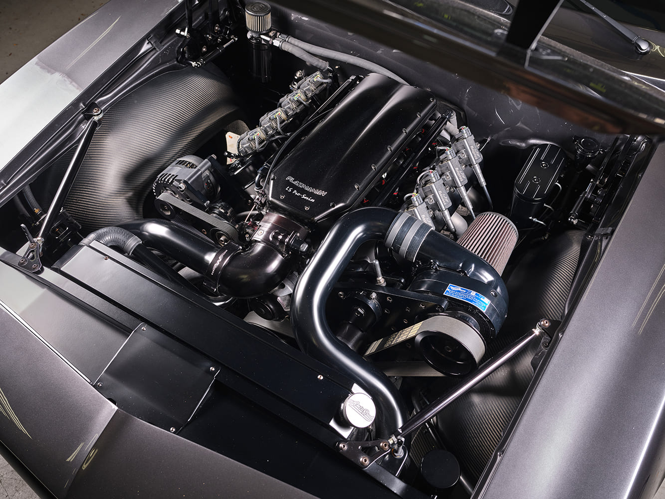 1969 chevrolet camaro with supercharger