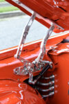 billet hood hinge hydraulic strut detailed engine bay hardware