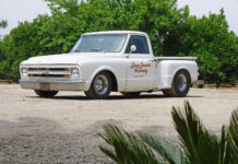 Larry Jacinto’s 1967 C10 01 Jacinto 1967 C10 front three quarter view