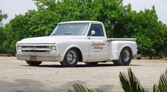 Larry Jacinto’s 1967 C10 01 Jacinto 1967 C10 front three quarter view