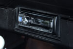 Custom Alpine stereo head unit modern audio system interior upgrade