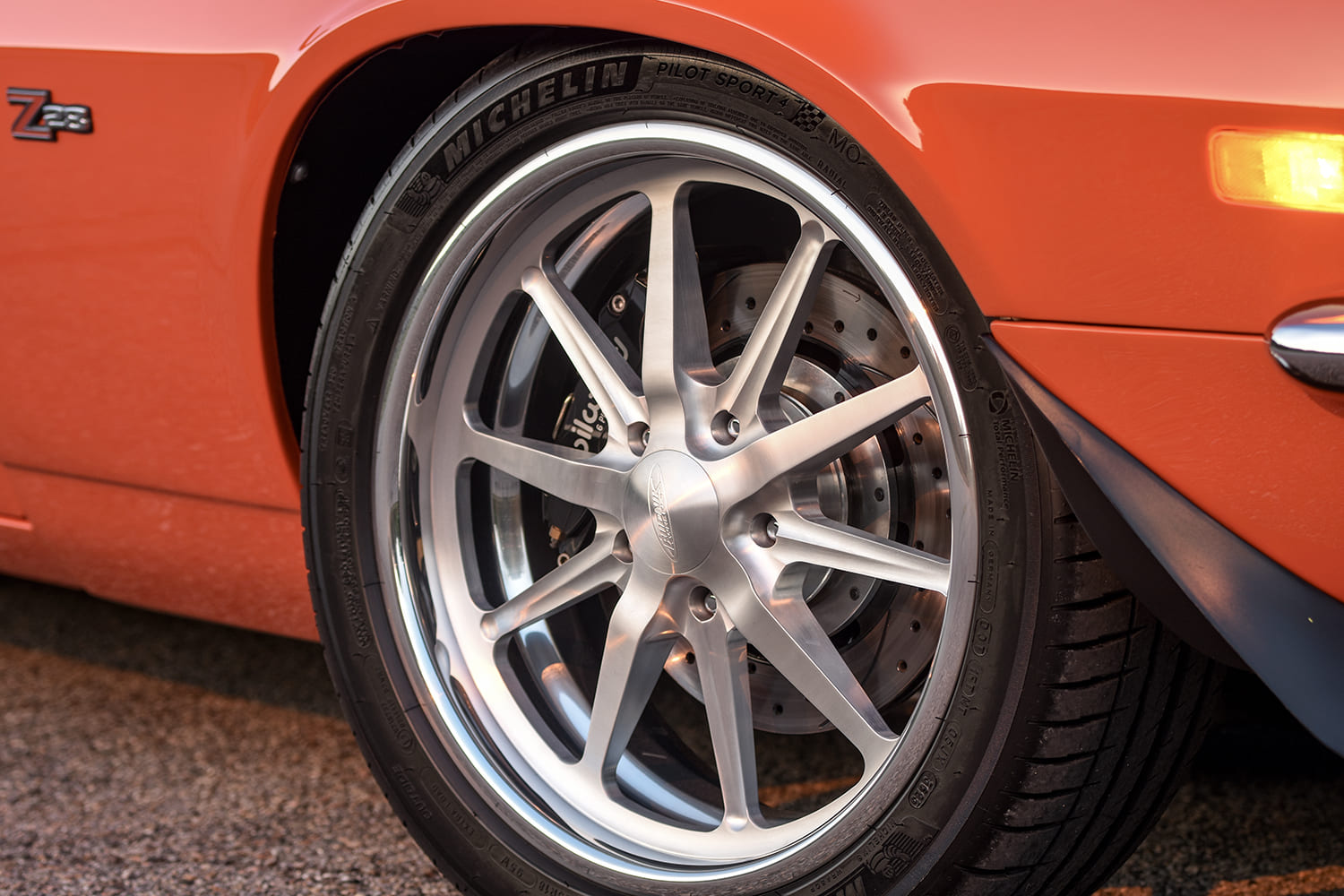 custom budnik wheels on camaro