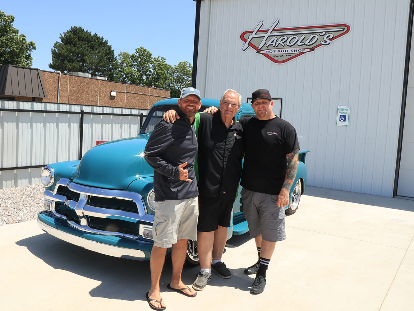 harolds hot rod shop friends