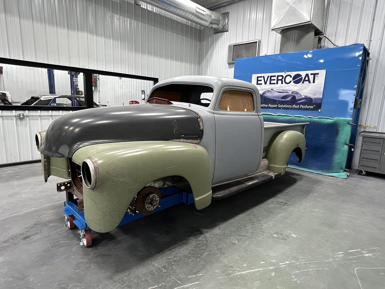50 chevy pickup fabrication