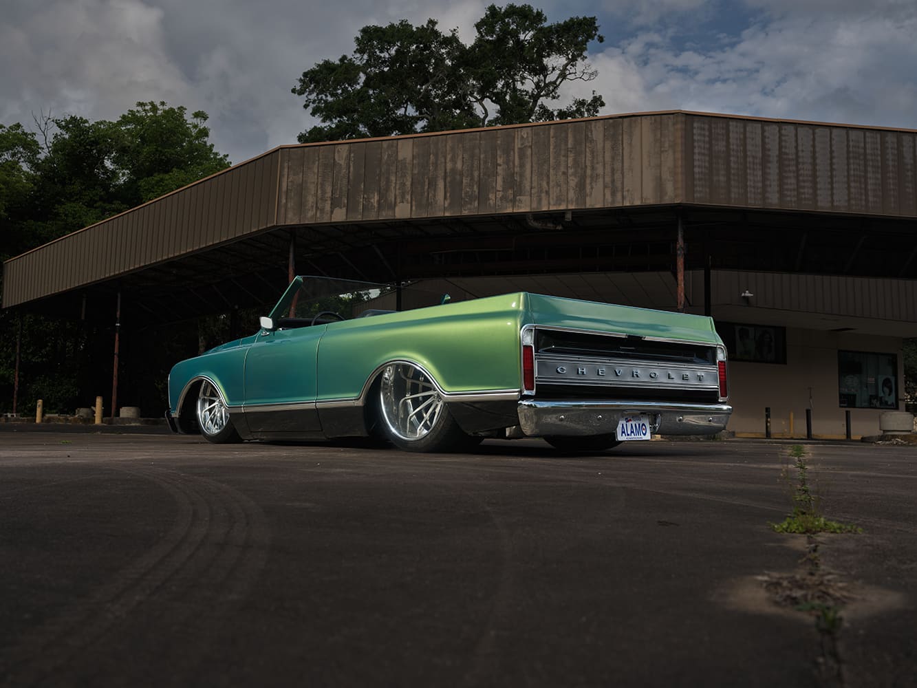 k5 blazer custom convertible chevrolet tailgate smoothed bed cover