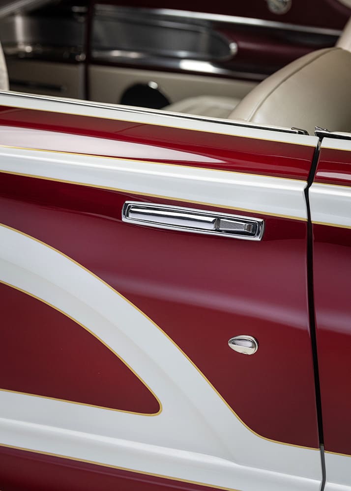 1960 ford thunderbird custom show car Larry Watson tribute build