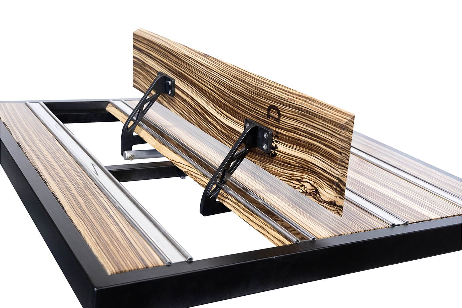custom wooden bed floor with hinging panel bedwood