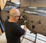 C10 Firewall Smoothing 101 … Part 1 c10 firewall repair sanding rust removal bodywork process garage restoration