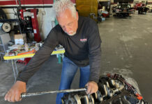 Nuts and Bolts of Fastener Facts from the Experts at ARP engine builder tightening arp fasteners on small block chevy engine