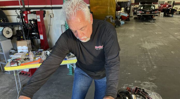 Nuts and Bolts of Fastener Facts from the Experts at ARP engine builder tightening arp fasteners on small block chevy engine