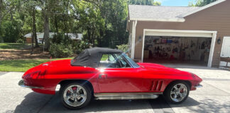 65 Corvette Side View