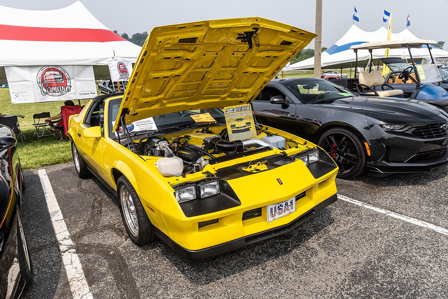2026 camaro nationals yellow camaro